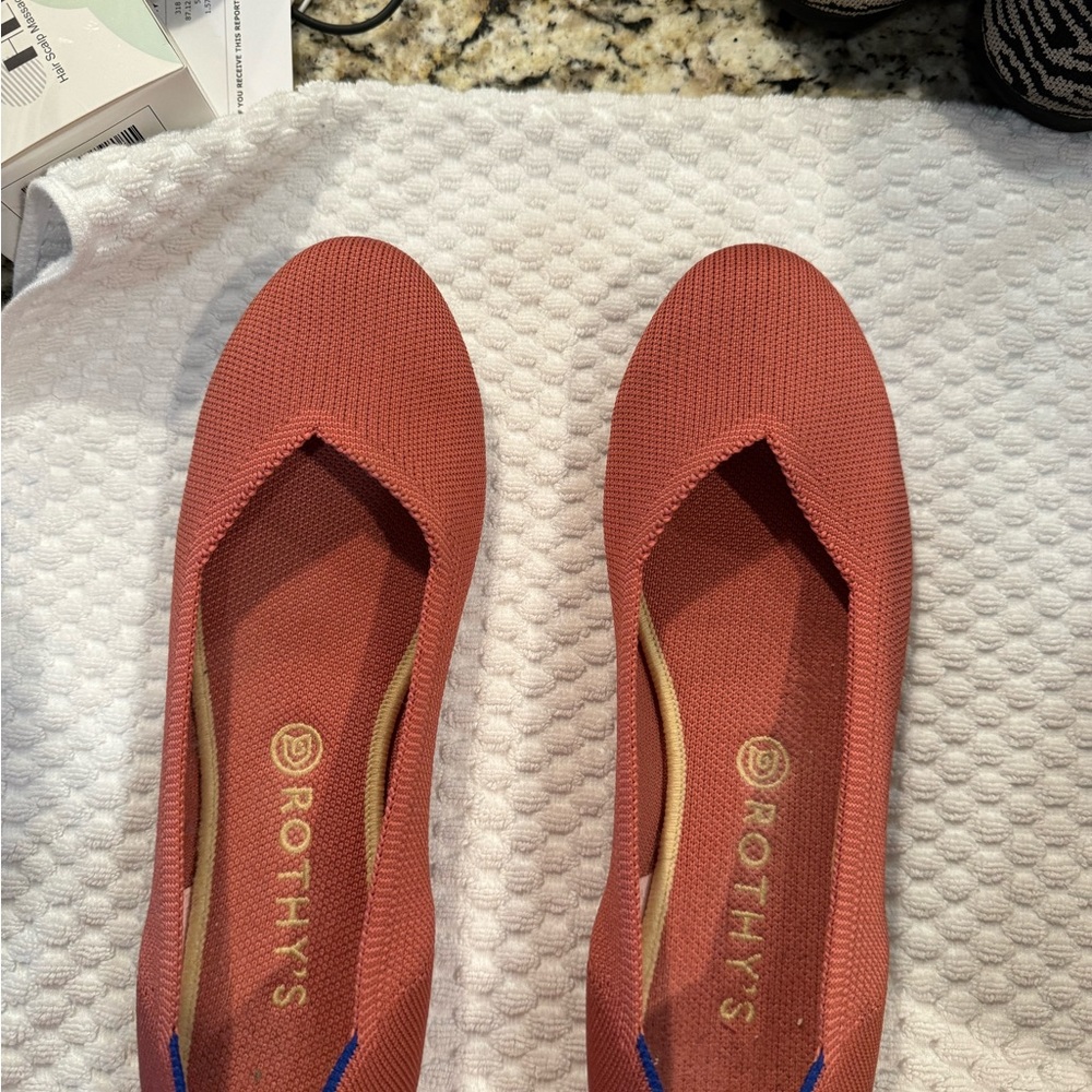 Rothy’s size 11.5 Flats - cinnamon color???  Very gently worn